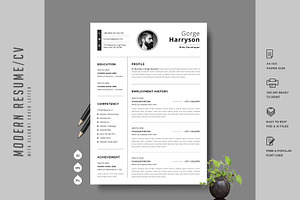 256. Modern Resume Template