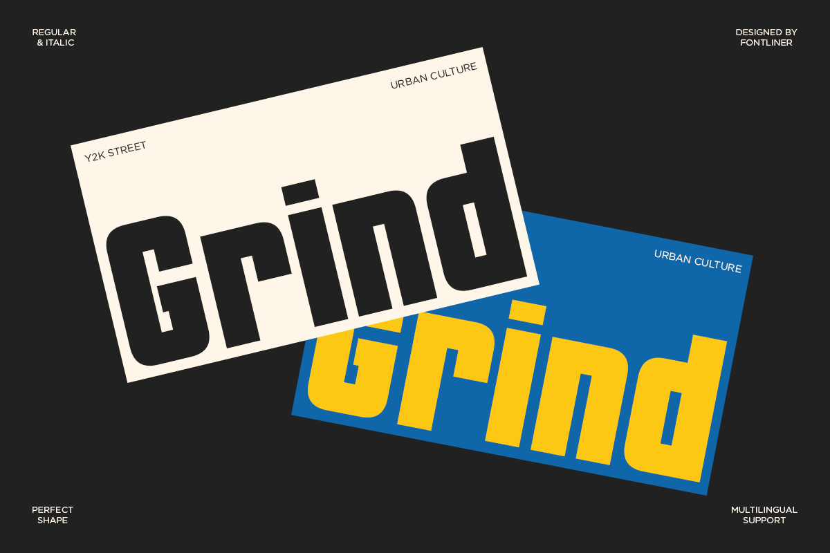 Olegar - Bold Condensed Sans Font, a Sans Serif Font by Font Liner (Photo 6 of 10)