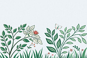 Green Leaves Watercolor Clipart, an Illustration by Helospace (Thumbnail 3 of 10)