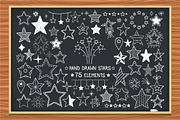 Hand Drawn Stars, a Graphic by PixMarket (Thumbnail 2 of 6)