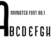 Animated Wavy Strong Sans Serif Font, a Sans Serif Font by ana & yvy (Thumbnail 10 of 12)