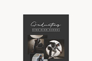 Graduation Announcement Template STL, an Invitation Template by Laurie Cosgrove Design (Thumbnail 6 of 7)