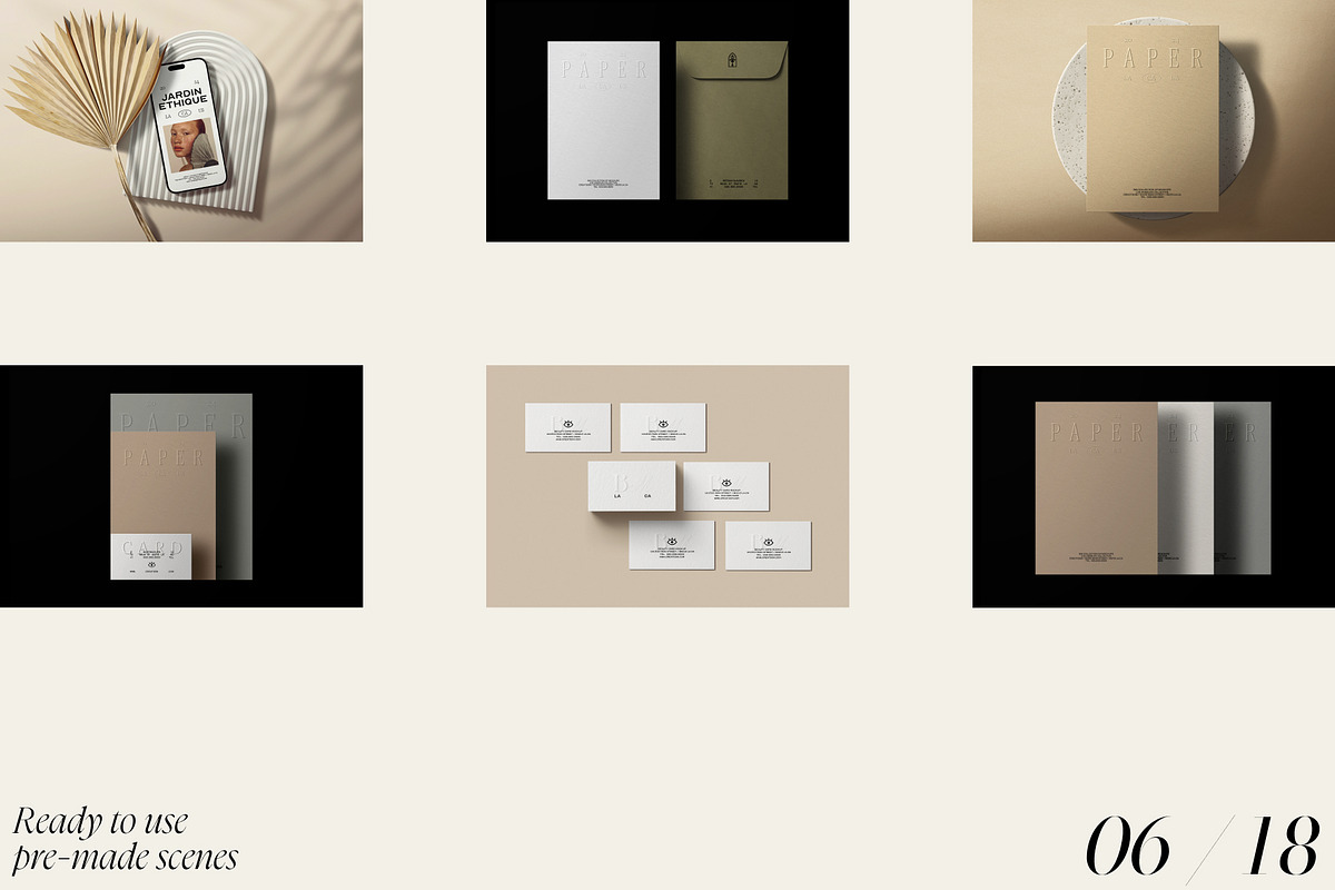 Ollie - Stationery Mockup Kit, a Product Mockup by Creatoom (Photo 3 of 14)