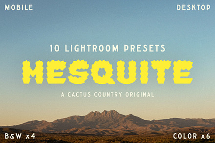 Mesquite Lightroom Presets