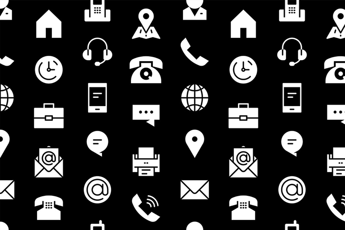 Business card contact icon, an Icon by Volyk (Photo 9 of 11)