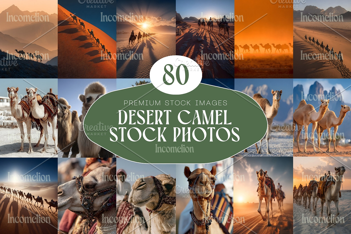 80 Desert Camel Stock Photos, an Animal Photo by Incomelion (Photo 1 of 15)