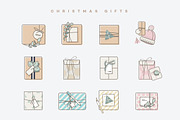 Gifting Icon Pack, an Outline Icon by Polar Vectors (Thumbnail 4 of 12)
