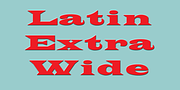 Latin Bold, a Serif Font by Wooden Type Fonts (Thumbnail 4 of 4)