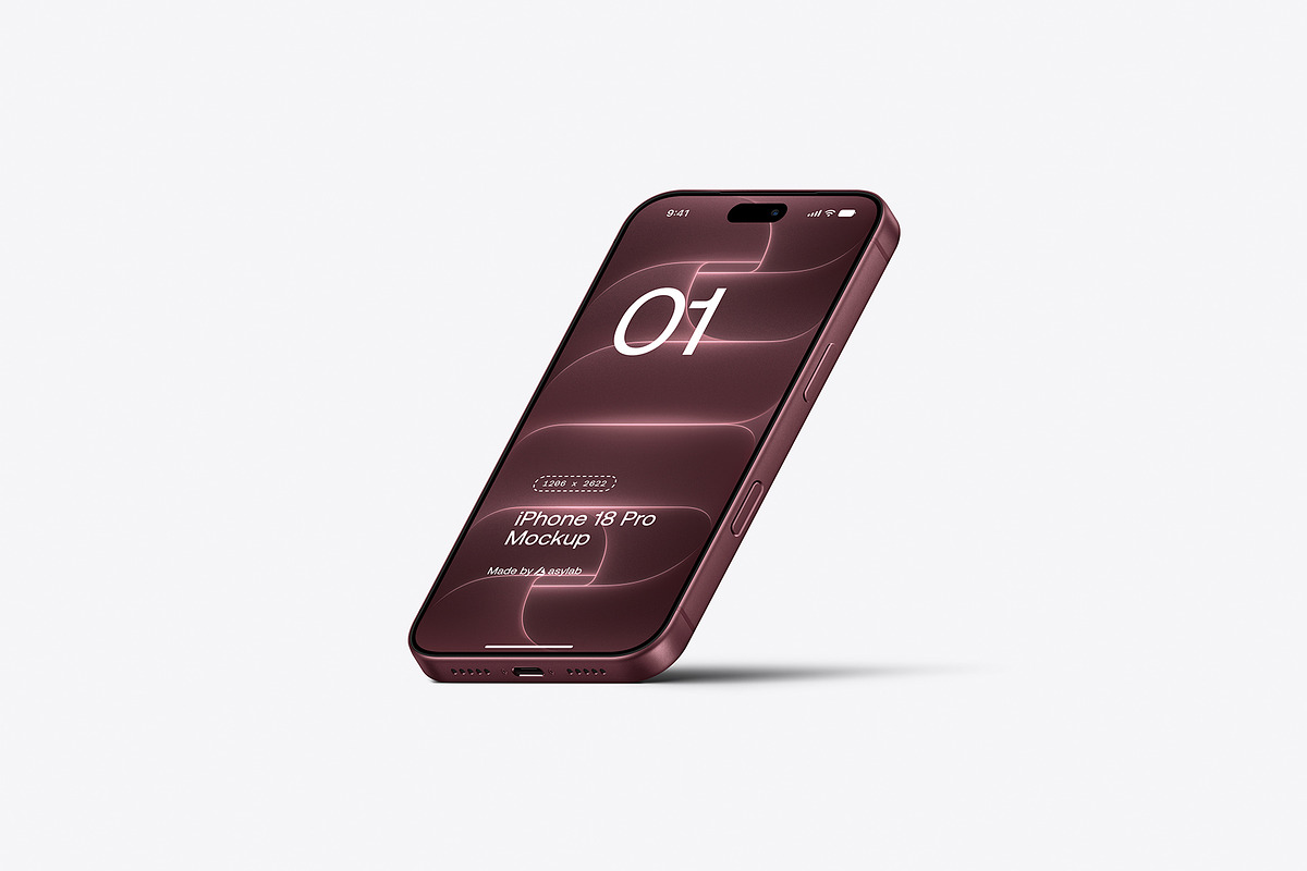 iPhone 18 Pro - 24 Mockups Scenes, an iPhone Mockup by Asylab (Photo 29 of 54)