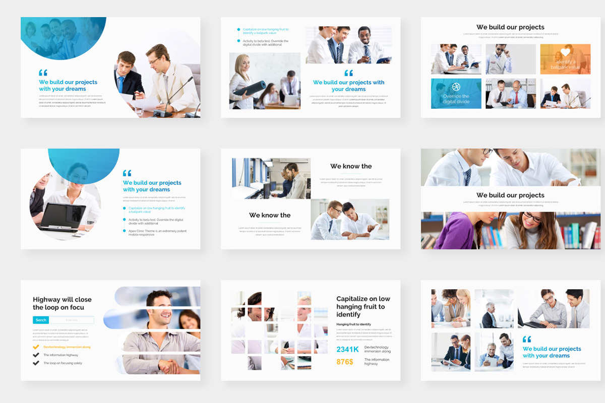 Monthly Goals Pitch Deck Powerpoint, a Presentation Template by One Percent Studio (Photo 3 of 20)