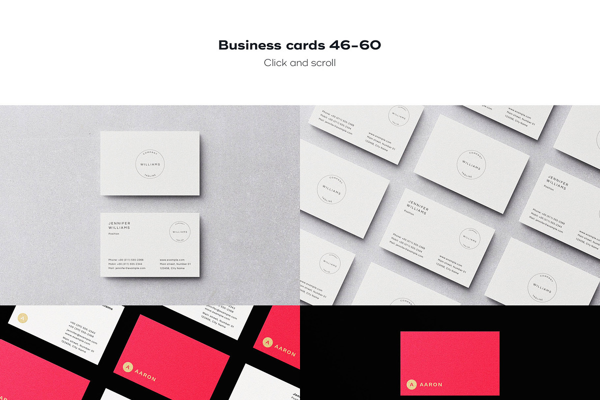 Business Card Logo Template Bundle, a Product Mockup by FoundImages (Photo 7 of 163)