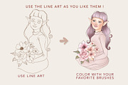 Procreate The Nature Spirits Toolkit, a Brush Add-On by Rosangela Curti (Thumbnail 3 of 14)