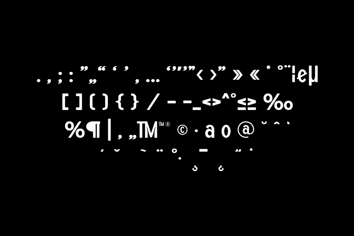 Mono Gaftety - Brand Identity Font, a Sans Serif Font by QR Design Studio (Photo 14 of 15)