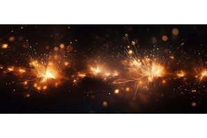 Abstract colored firework background, an Object Illustration by Beautiful things