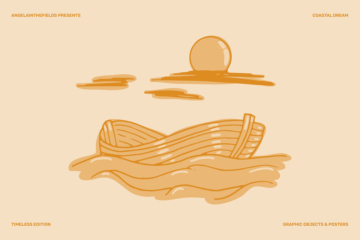200+ Coastal Dream Vector Clipart, an Object Graphic by angelainthefields (Photo 16 of 17)