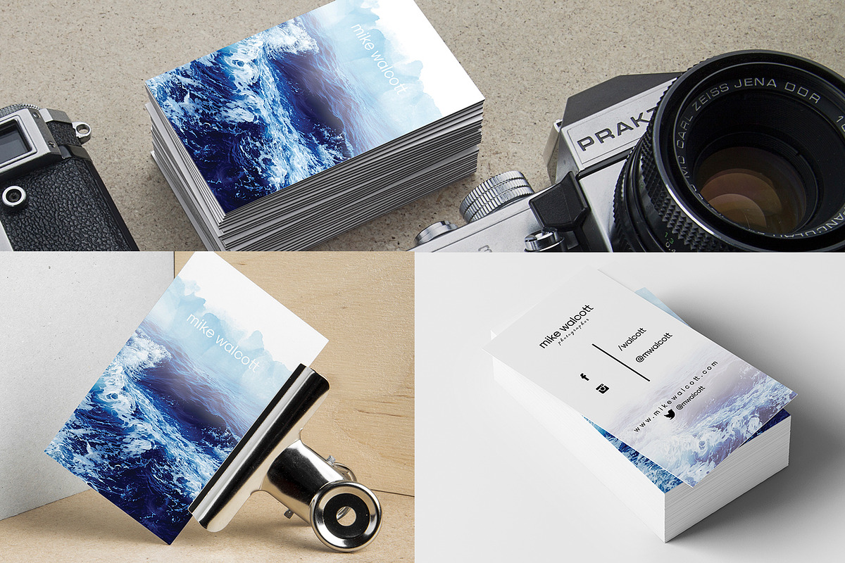 Photographer Business Card template, a Business Card Template by Design Dock (Photo 3 of 5)