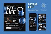 Fitness Promotion Flyer, a Flyer Template by graphicook (Thumbnail 1 of 3)