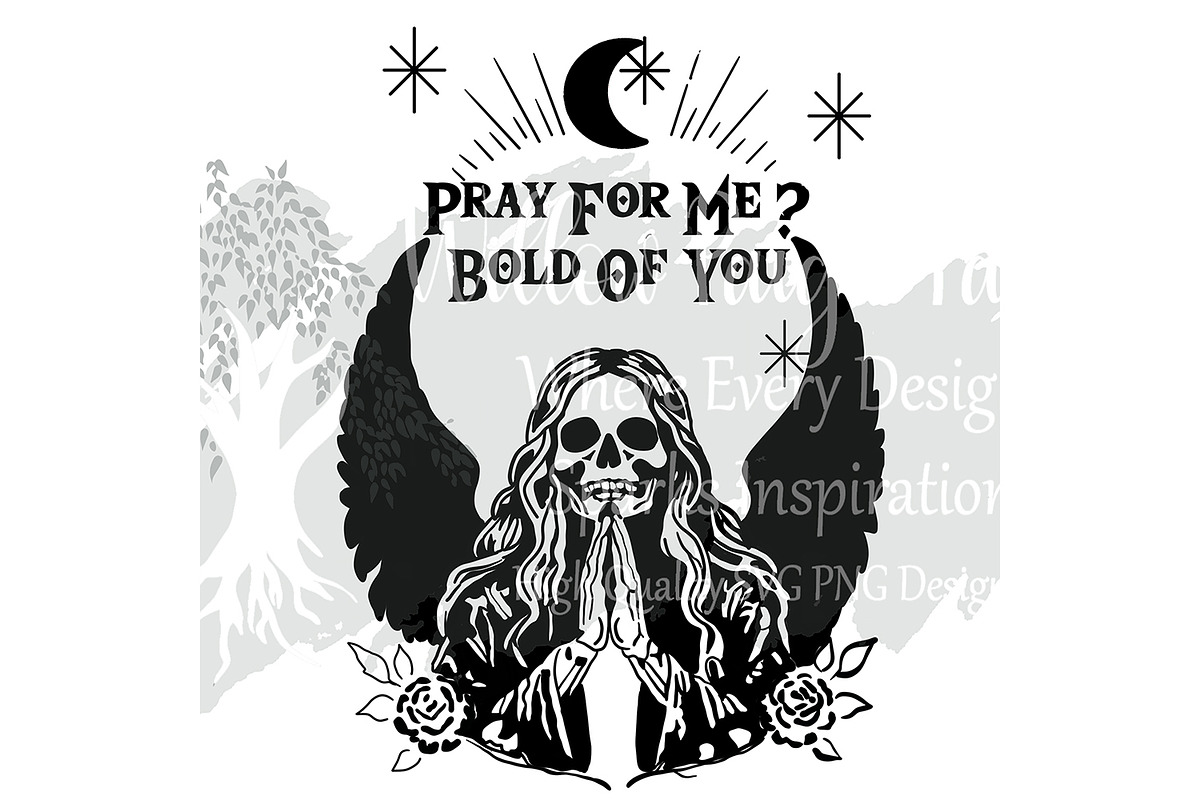 Witch Bundle 12 Gothic Witch Quotes, an Object Illustration by Willow Paige Farms (Photo 15 of 18)