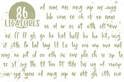 Farmer's Market Hand Lettered Font, a Font by Dansie Design (Thumbnail 6 of 6)