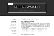 Resume / CV, a Resume Template by SlideCo (Thumbnail 5 of 6)