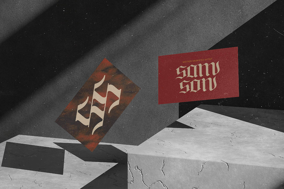 Lionkin Stylish Blackletter Font, a Blackletter Font by timelesstype.co (Photo 14 of 20)