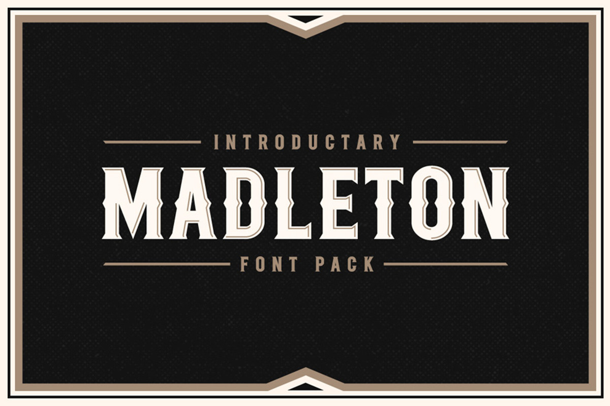 Madleton Font Pack