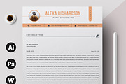 Clean Resume Template, a Resume Template by X-Type (Thumbnail 3 of 5)