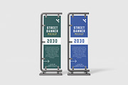 Street Banner Mockup, an Advertising Mockup by AndikaGraphic (Thumbnail 5 of 6)