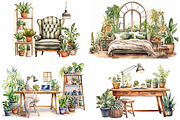 Cozy Home Interior, a Decorative Illustration by artsy-fartsy (Thumbnail 6 of 7)