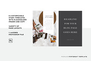 Morgan Pinterest Template (PSD), a Social Media Template by Christie Evenson (Thumbnail 2 of 5)