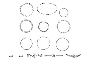 Handdrawn Vector Elements Set