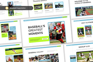 Baseball Presentation Slides, a Presentation Template by Antstheme