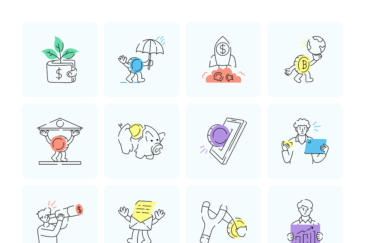 Creative Illustrations Bundle, a Decorative Illustration by Brickclay (Photo 14 of 19)