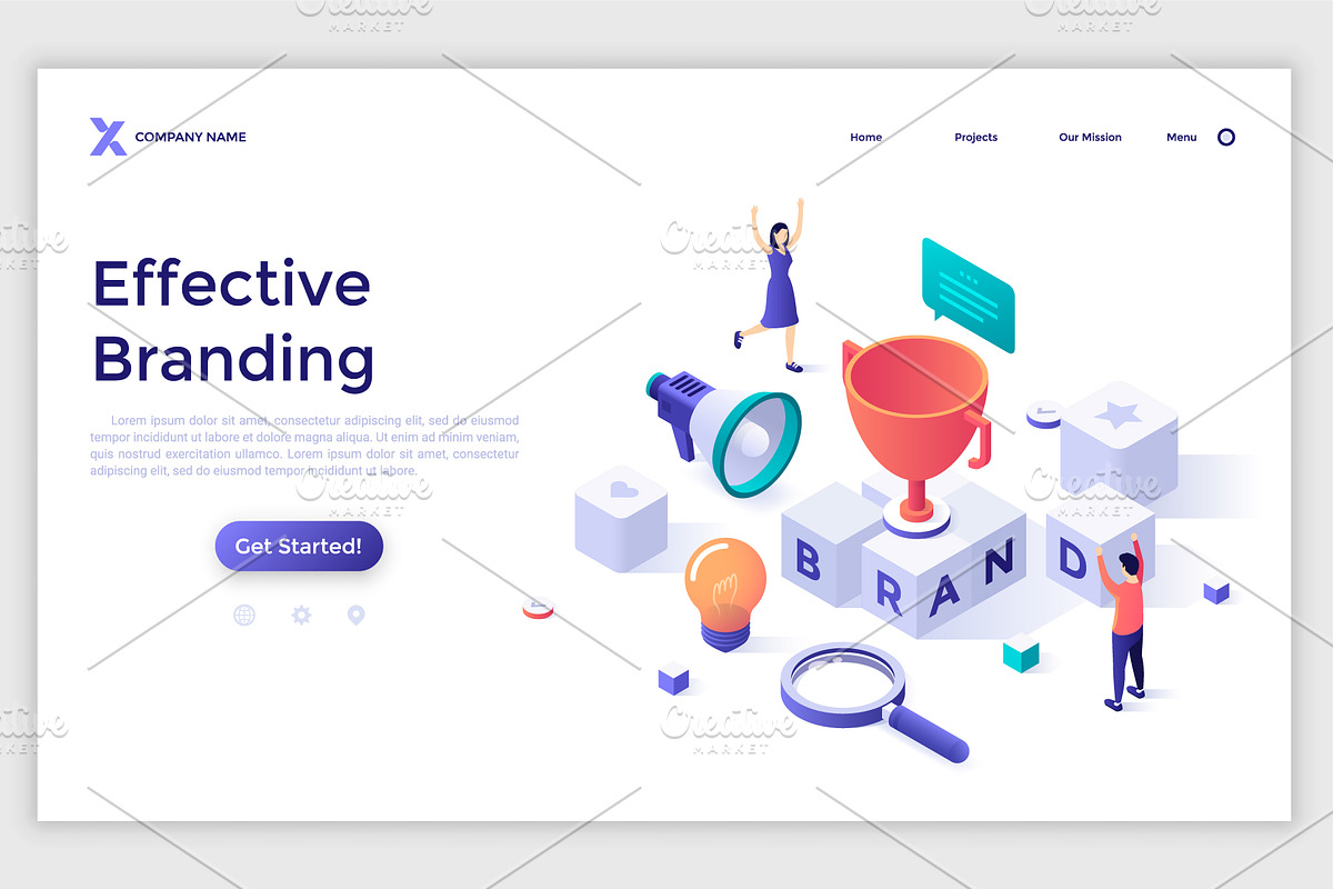 Isometric Solutions Mini. Part 21, a Templates & Theme by Andrew Kras Design (Photo 6 of 13)