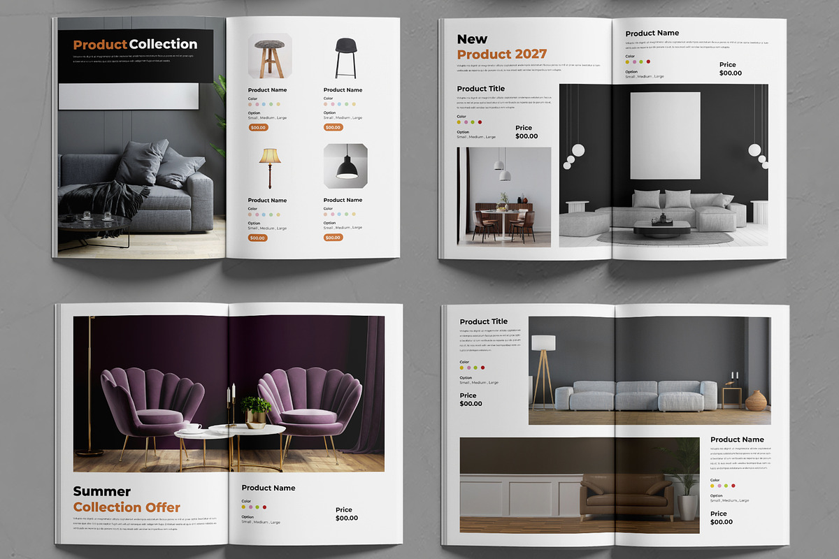 Product Catalog Layout