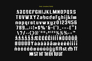 Bigsock Condensed Display Font, a Sans Serif Font by Artiveko (Thumbnail 3 of 8)