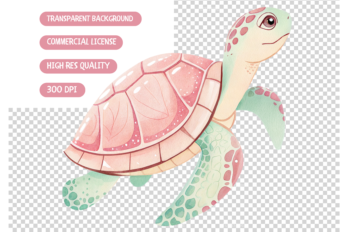 Pastel Summer Vibes Clipart Bundle, a Seasonal Illustration by TatiMockup (Photo 5 of 5)