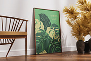 Tropical leaf plants, posters set, a Decorative Illustration by Good Studio (Thumbnail 9 of 15)