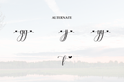 Yesterday | Script Font, a Handwritten Font by Scratchones (Thumbnail 8 of 9)