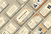 Agenda Scrapbook Presentation, a Presentation Template by BumbleGraph Studio (Thumbnail 5 of 5)