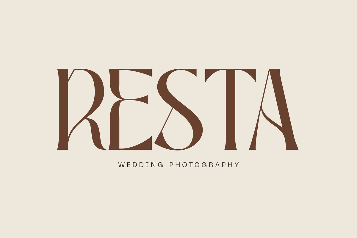 Luxury Logo Font - Bageki, a Serif Font by Nirmana Visual (Photo 6 of 9)