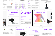 Aurelia Branding Agency Kit, an UI Kit Template by DjectStudio (Thumbnail 8 of 10)