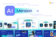 AI Mension Google Slides, a Presentation Template by Loin Studio (Thumbnail 1 of 4)