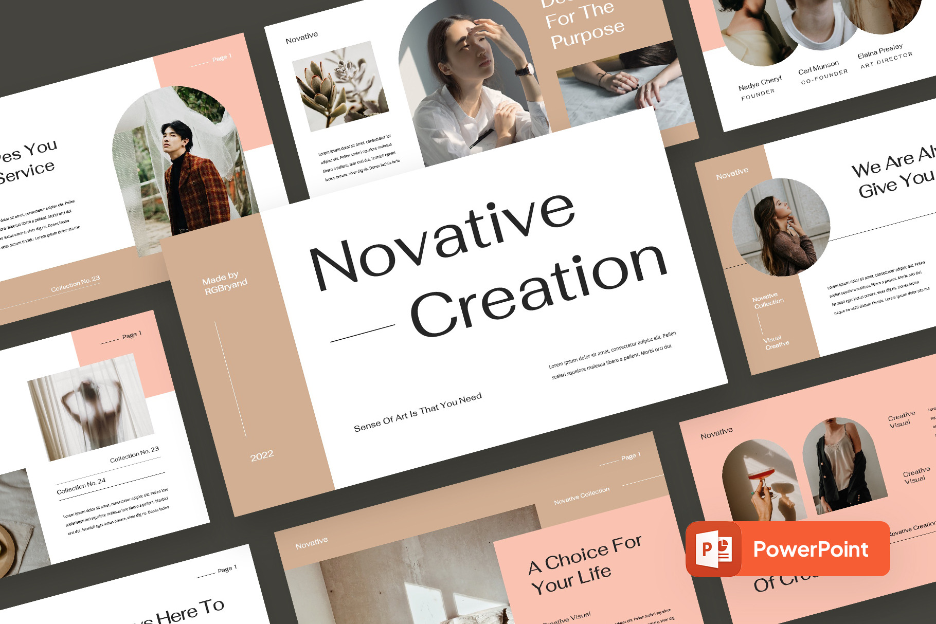NOVATIVE - Powerpoint Template, a Presentation Template by rgbryand