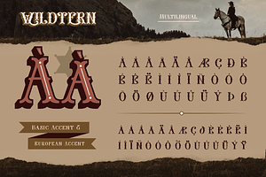 The Wildtern Typeface