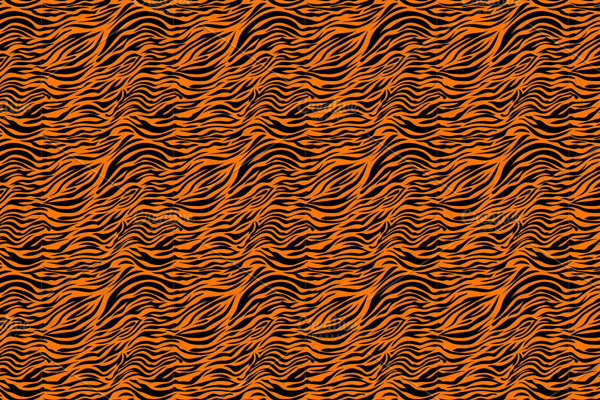 Big cat seamless pattern bundle, a Pattern Graphic by Queen of Infographics (Photo 5 of 9)