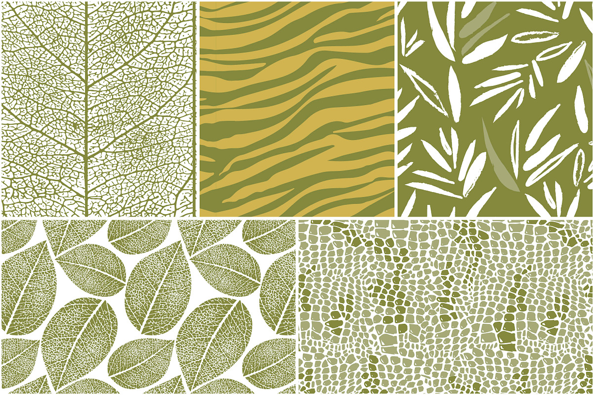 WILD NATURE animal print patterns, a Pattern Graphic by Katya_lu (Photo 10 of 11)