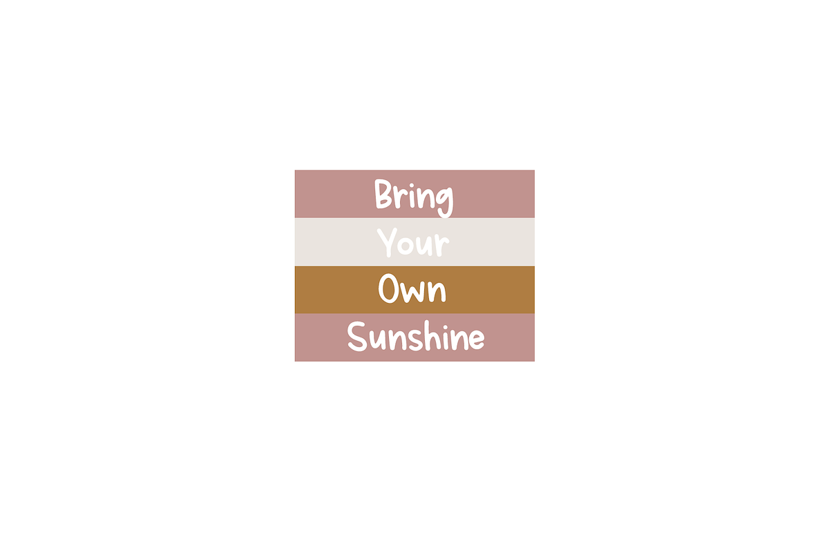 Sunshine Market - Handwritten Font, a Sans Serif Font by KA Designs (Photo 4 of 12)