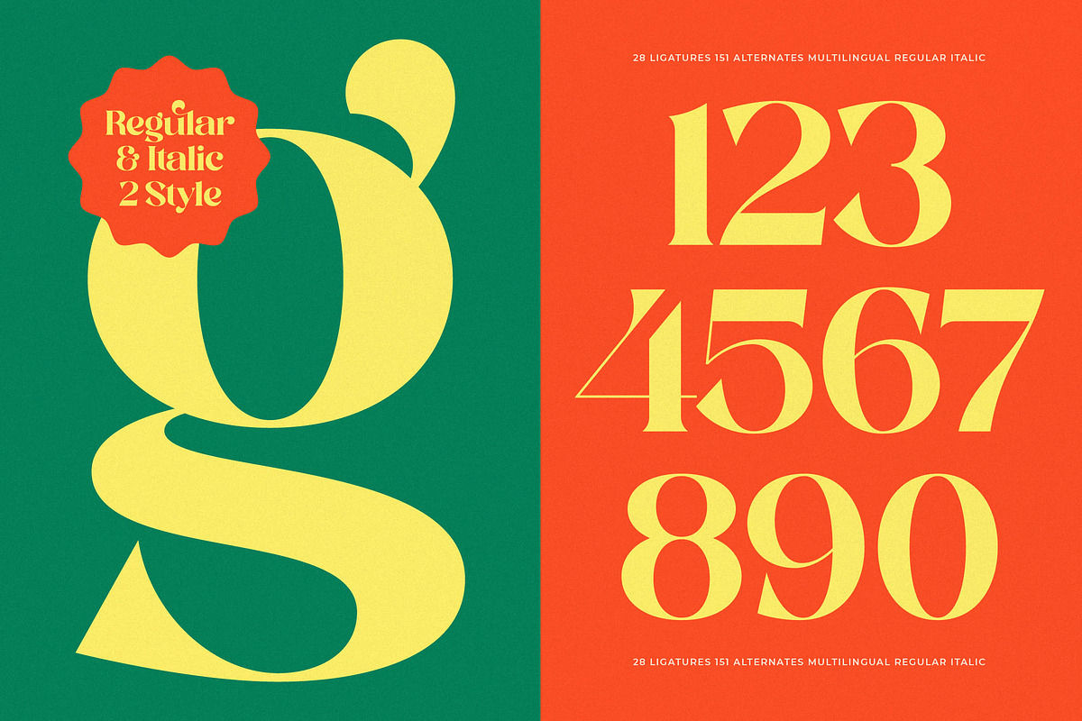 Royale Archive Luxury Display Serif, a Serif Font by timelesstype.co (Photo 10 of 15)