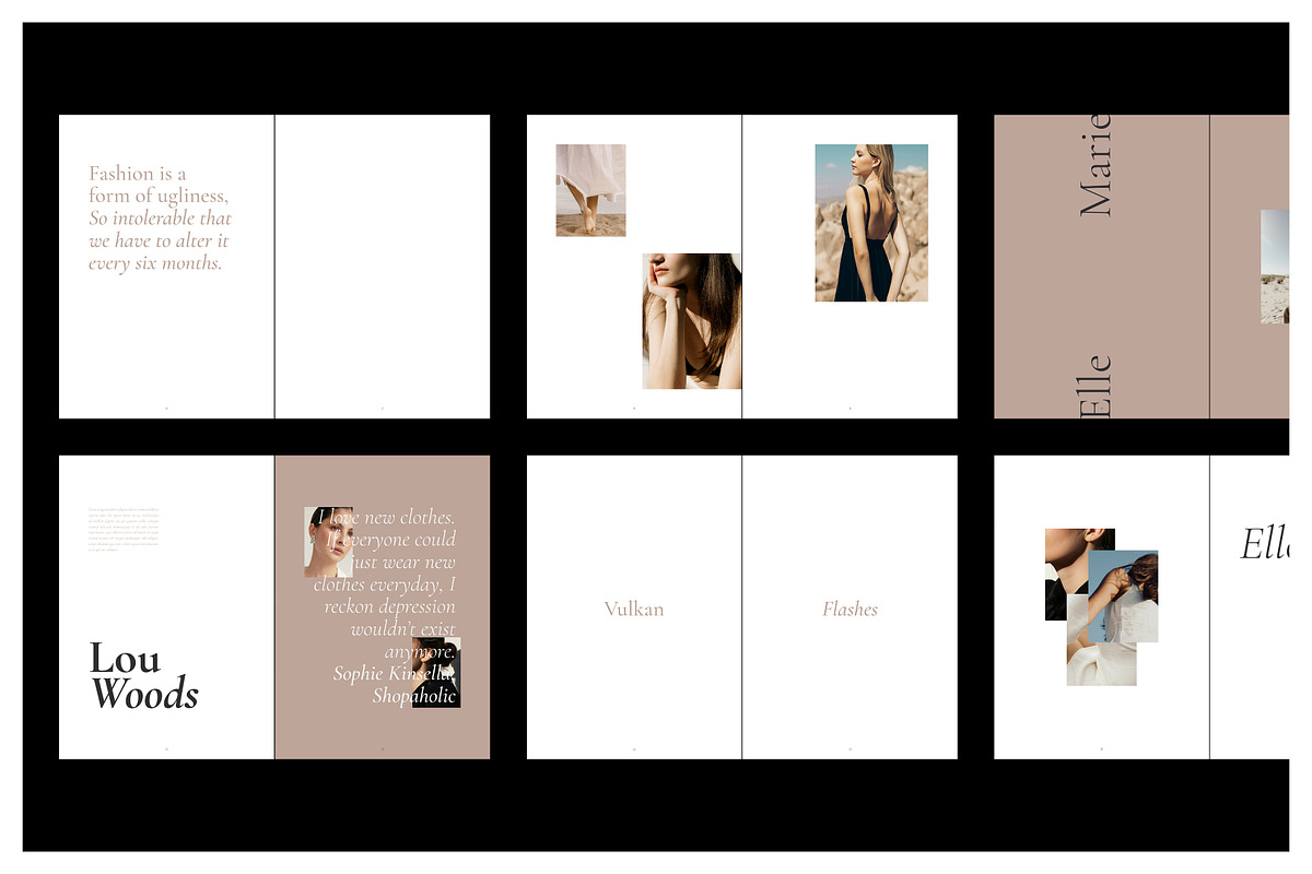 MARIE Editorial Lookbook, a Magazine Template by Arif Tri Ananta (Photo 3 of 14)